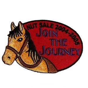 Girl Scout Nuts ‘04-‘05 Join The Journey Horse Patch Achievement. Collectible